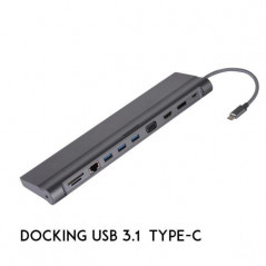 USB3.1 TYPE C/USB/SD/RJ45/DP/HDM