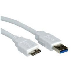Nilox USB A - Micro-USB B, 2m cavo USB USB 3.2 Gen 1 (3.1 Gen 1) Bianco