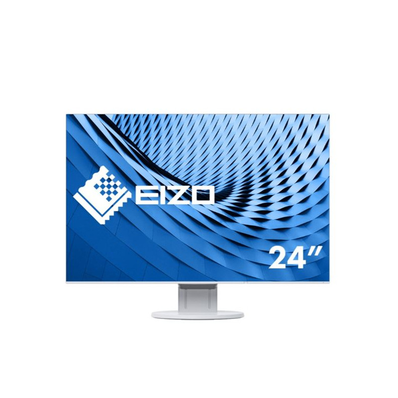 EIZO MONITOR 24,1 LED IPS 16:10 1920X1200 350 CDM, DVI/DP/HDMI, PIVOT, FLEXSCAN EV2456-WT, BIANCO