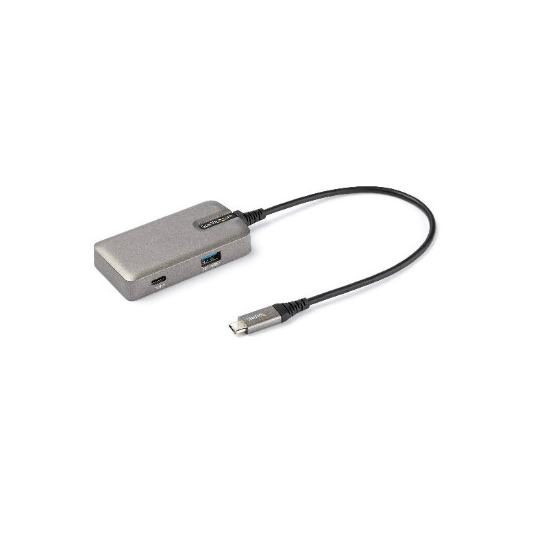 StarTech.com Adattatore Multiporta USB C - Mini Docking Station USB Type-C a HDMI 2.0 4K 60Hz, Power Delivery 100W Pass-through