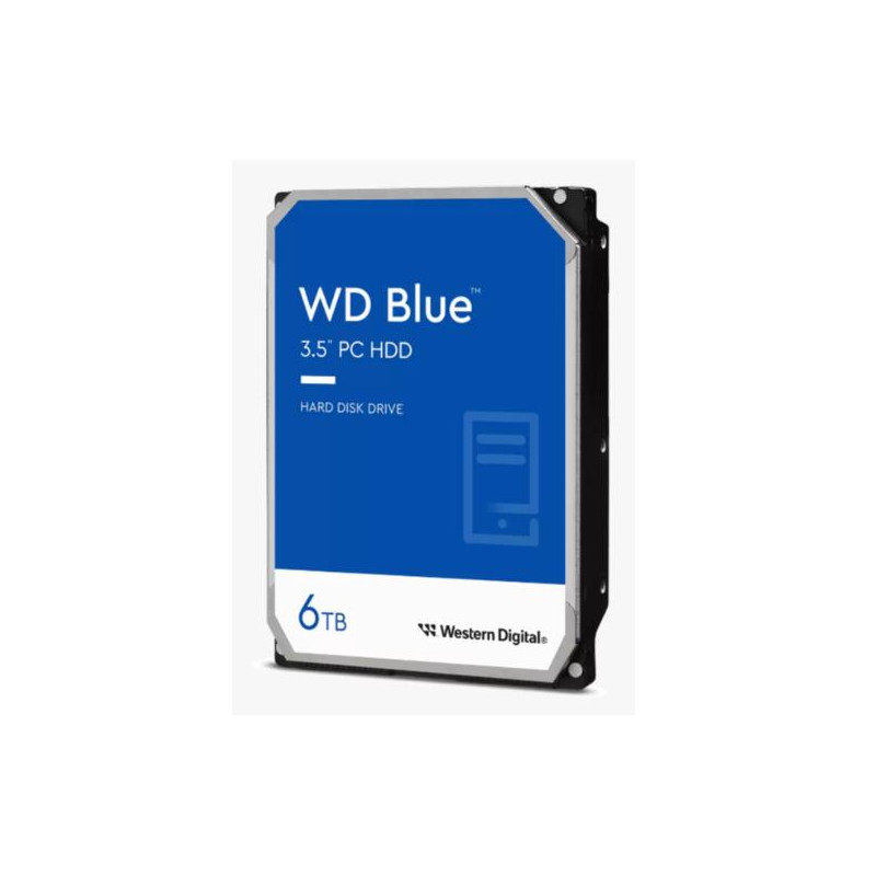 WD BLUE HDD 3.5 6TB SATA CACHE256MB