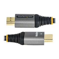 StarTech.com 12ft (4m) HDMI 2.1 Cable, Certified Ultra High Speed HDMI Cable 48Gbps, 8K 60Hz/4K 120Hz HDR10+ eARC, Ultra HD 8K H