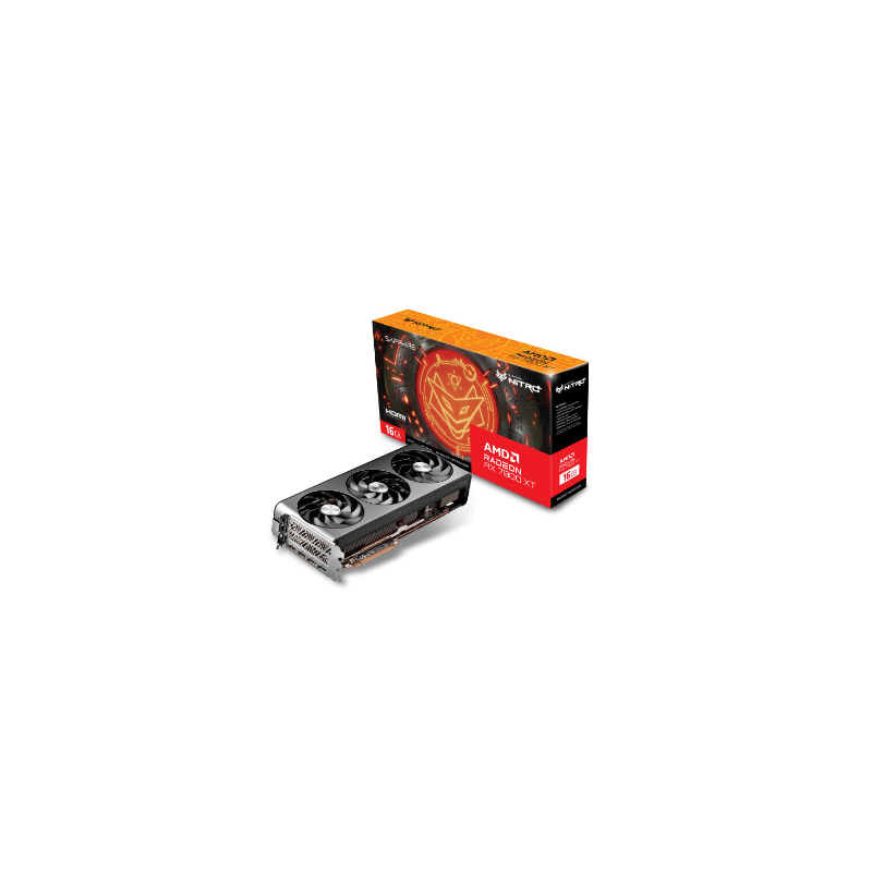 SAPPHIRE VGA RADEON RX 7800 XT, NITRO+ RX 7800 XT GAMING OC, 16GB GDDR6, DUAL HDMI / DUAL DP