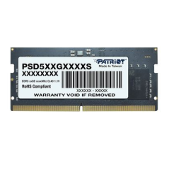 PATRIOT RAM 8GB DIMM DDR5 5200MHz 1Gx16