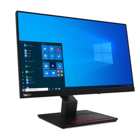 Lenovo ThinkVision T24t-20 - Monitor a LED - 24" (23.8" visualizzabile) - touchscreen - 1920 x 1080 Full HD (1080p) @ 60 Hz - IP
