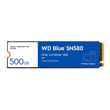 WD SSD Blue SN580 500GB PCIe Gen4 NVMe