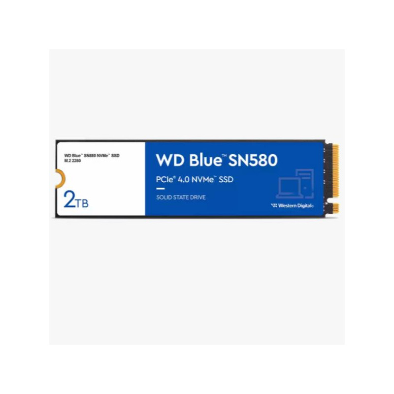 WD SSD Blue SN580 2TB PCIe Gen4 NVMe