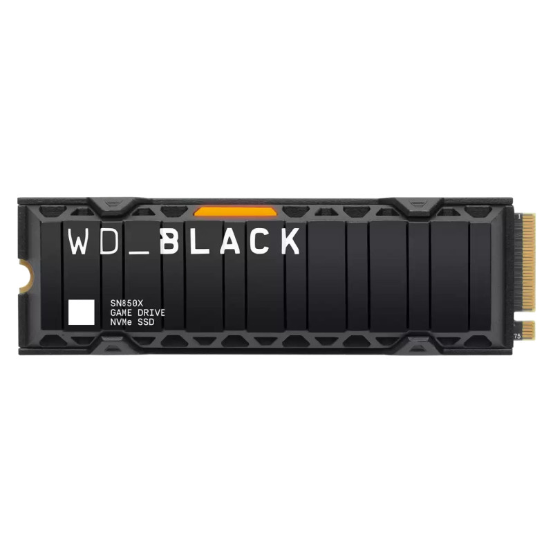SSD WD BLACK 2TB M.2 SN850X HEATSIN
