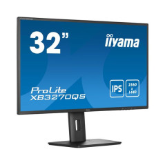 iiyama ProLite XB3270QS-B5 - Monitor a LED - 31.5" - 2560 x 1440 WQHD @ 60 Hz - IPS - 250 cd/m - 1200:1 - 4 ms - HDMI, DVI-D, Di