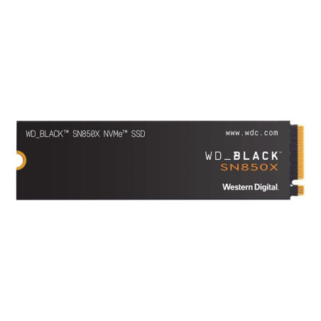 WD_BLACK SN850X NVMe SSD WDBB9G0010BNC - SSD - 1 TB - interno - M.2 2280 - PCIe 4.0 (NVMe) - nero