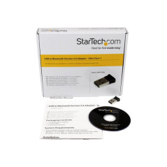 StarTech.com Adattatore Mini USB Bluetooth 4.0 - Dongle wireless EDR classe 1 da 50 m - Adattatore di rete - USB - Bluetooth 4.0