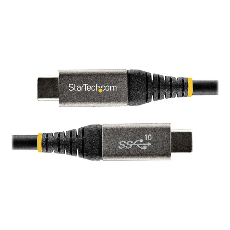 StarTech.com USB315CCV2M cavo USB 2 m USB 3.2 Gen 1 (3.1 Gen 1) USB C Nero, Grigio
