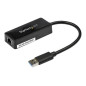 StarTech.com Adattatore Ethernet USB 3.0 a RJ45 - Adattatore di rete USB 3.0 NIC con porta USB Passthrough integrata (USB31000SP
