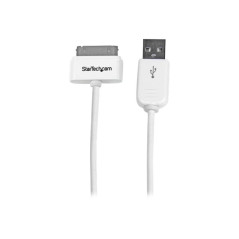 StarTech.com Cavo connettore dock Apple 30 pin a USB da 1 m per iPhone / iPod / iPad con connettore a gradino (USB2ADC1M) - Adat