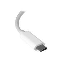 StarTech.com Adattatore di rete USB-C a RJ45 Gigabit Ethernet - USB 3.1 Gen 1 - (5 Gbps) - Bianco