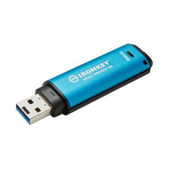 Kingston IronKey Vault Privacy 50 Series - Chiavetta USB - crittografato - 256 MB - USB 3.2 Gen 1 - Compatibile TAA