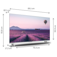TV 40 THOMSON HD FRAMELESS SMART T2/C2S2 ANDROID 11 BIANCO