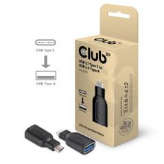 CLUB3D USB TYPE C 3.1 GEN 1 MALE TO USB 3.1 GEN 1 TYPE A FEMALE ADAPTER