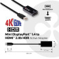 CLUB3D MINI DISPLAY PORT 1.4 MALE TO HDMI 2.0 FEMALE 4K 60HZ UHD/ 3D ACTIVE ADAPTER - HDR SUPPORT