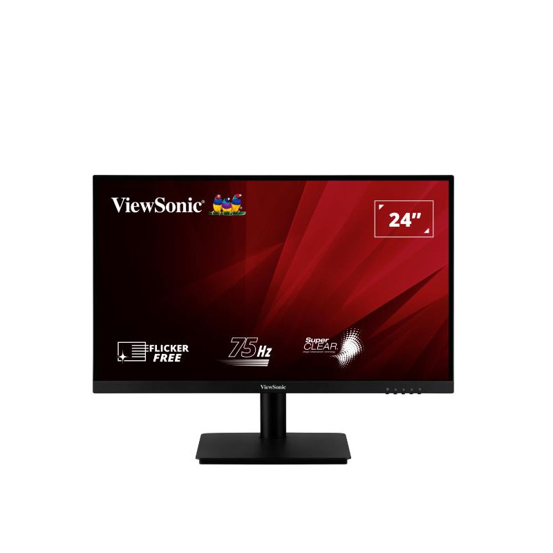 Viewsonic VA2406-h 61 cm (24") 1920 x 1080 Pixel Full HD LED Nero