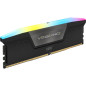 CORSAIR RAM VENGEANCE RGB DDR5 32GB 2X16GB DDR5 7200 PC5-57600 C34 1.45V INTEL XMP MEMORY - BLACK