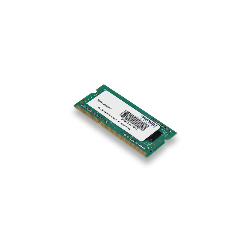 Patriot Memory 4GB DDR3-1600 memoria 1 x 4 GB 1600 MHz