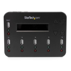 StarTech.com Duplicatore ed Eraser Autonomo Schede di Memoria Flash USB da 1:5 - Funzione di Copia per Flash Drive
