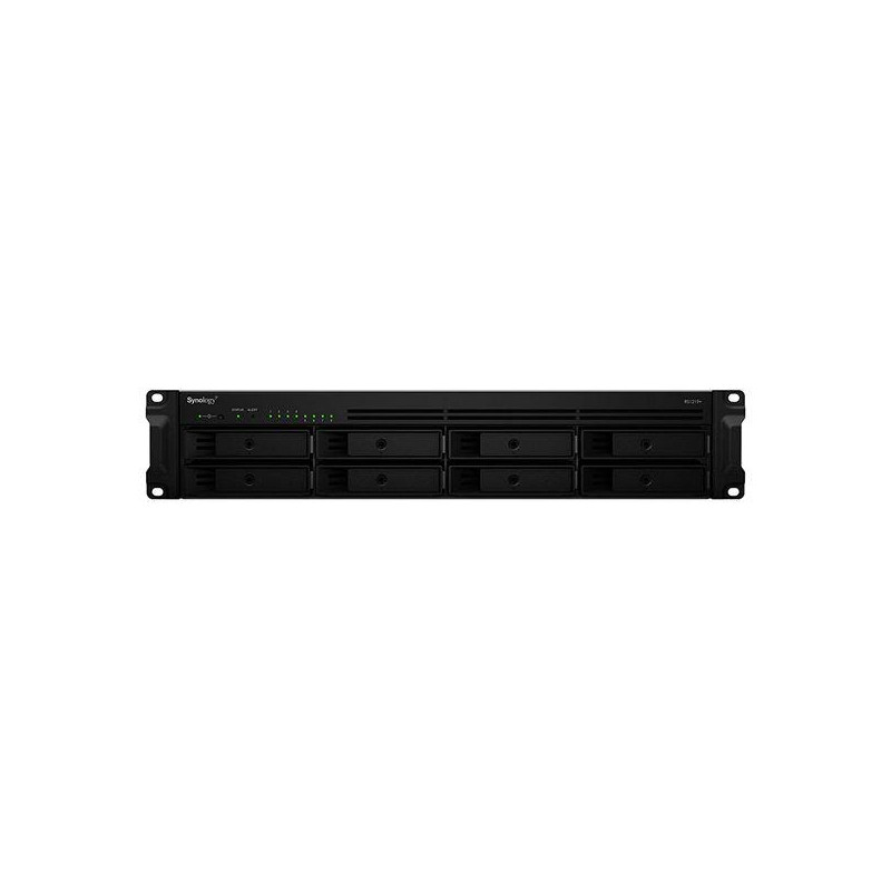 Synology RackStation RS1221+ server NAS e di archiviazione Armadio (2U) Collegamento ethernet LAN Nero V1500B