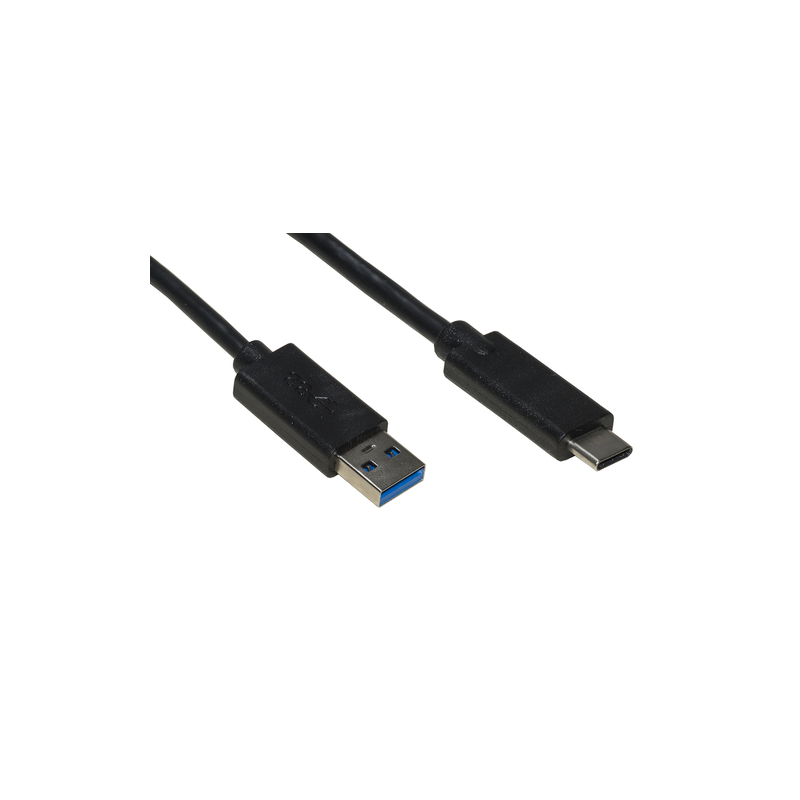 Link Accessori LKC3018 cavo USB 1,8 m USB 3.2 Gen 1 (3.1 Gen 1) USB A USB C Nero