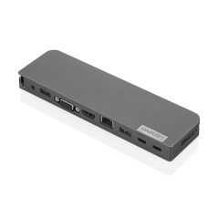 Lenovo USB-C Mini Dock Cablato USB 3.2 Gen 1 (3.1 Gen 1) Type-C Grigio