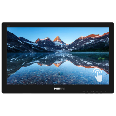 Philips 162B9TN/00 monitor touch screen 39,6 cm (15.6") 1366 x 768 Pixel Multi-touch Da tavolo Nero