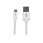 StarTech.com Cavo lungo connettore lightning a 8 pin Apple bianco da 2 m a USB per iPhone / iPod / iPad