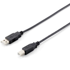 CAVO USB 2.0 A-B M-M 1,8MT NERO