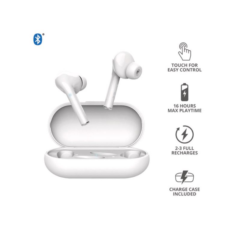 Trust Nika Auricolare True Wireless Stereo (TWS) In-ear Musica e Chiamate Bluetooth Bianco
