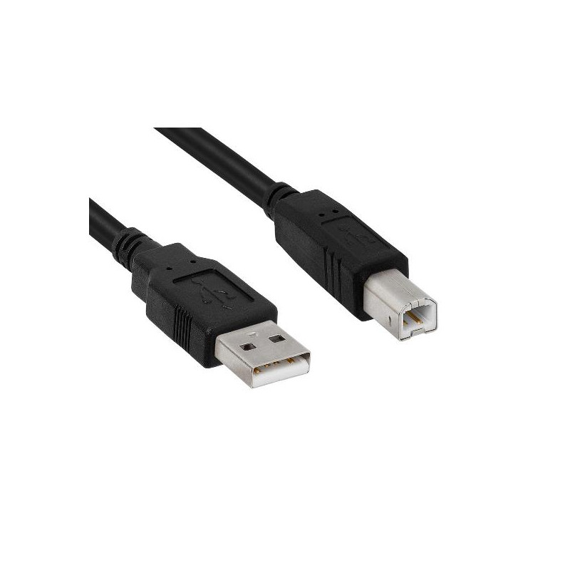 CAVO USB 2.0 A/B MALE/MALE 3MT