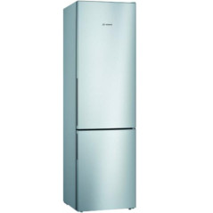 Bosch Serie 4 KGV39VLEAS frigorifero con congelatore Libera installazione 343 L E Acciaio inossidabile