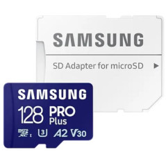 Capacit 128GB XC, classe U3, V30, A2 Velocit di lettura-scrittura fino a  180/130 MB/s Adattatore SD