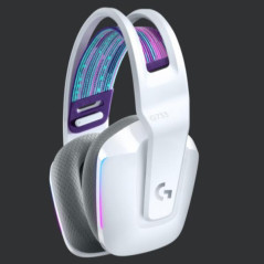 Logitech G G733 LIGHTSPEED Wireless RGB Gaming Headset Auricolare A Padiglione Giocare Bianco