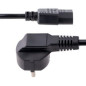 1m Power Cord EU Schuko to C13 Cable