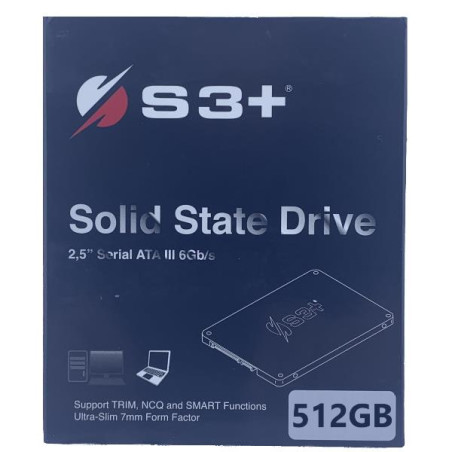 512GB S3+ SSD 2 5  SATA 3.0