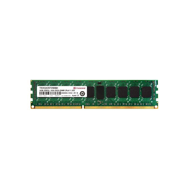 8GB DDR3L 1600 REG-DIMM 2RX8 1.35V
