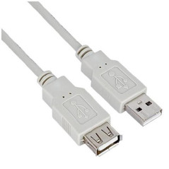 Nilox 1.8m USB 2.0 cavo USB 1,8 m USB A Grigio