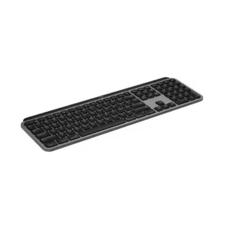 Logitech MX Keys Tastiera Wireless Illuminata Avanzata per Mac, Digitazione Tattile, Tasti Retroilluminati a LED, Bluetooth, USB