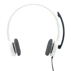 Logitech H150 Stereo Headset Auricolare Cablato A Padiglione Ufficio Bianco