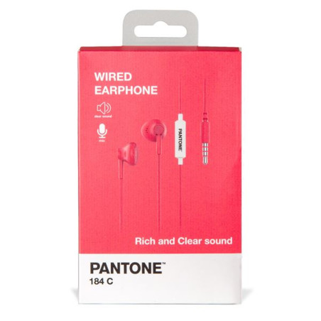 WIRED EARPHONE PINK 3.5MM
