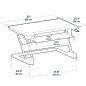 Supporto da Tavolo per Schermo Ergotron WorkFit-T
