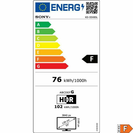 Smart TV Sony KD55X85LAEP 55" 4K Ultra HDR D-LED LCD