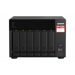 Memorizzazione sulla Rete Qnap TS-673A-SW5T Nero