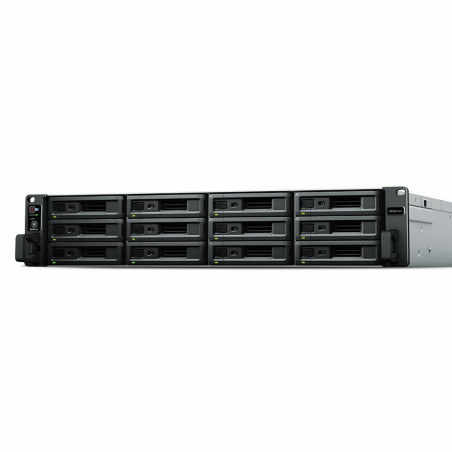 Memorizzazione in Rete NAS Synology RS3621XS+ Nero Intel Xeon D-1541