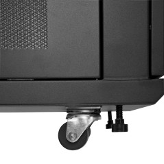 StarTech.com RK2433BKM rack cabinet 24U Freestanding rack Black